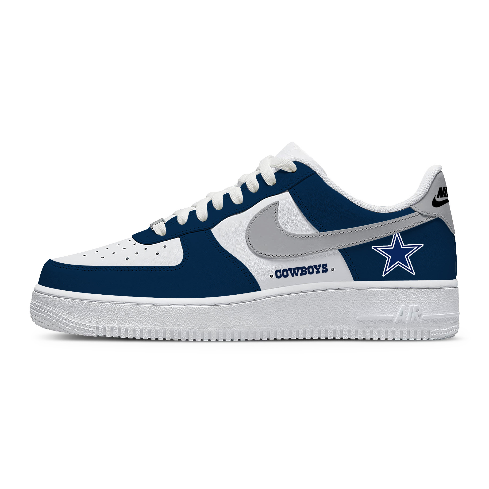 Custom Nike Air Force 1 Low x NFL Dallas Cowboys - Official NFL Collection