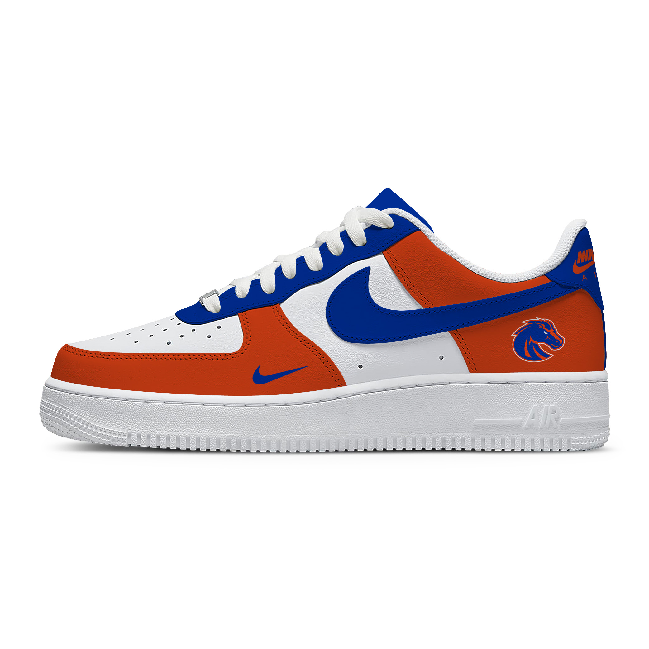 Custom Nike Air Force 1 Low x NCAA Boise State Broncos - Exclusive College Edition