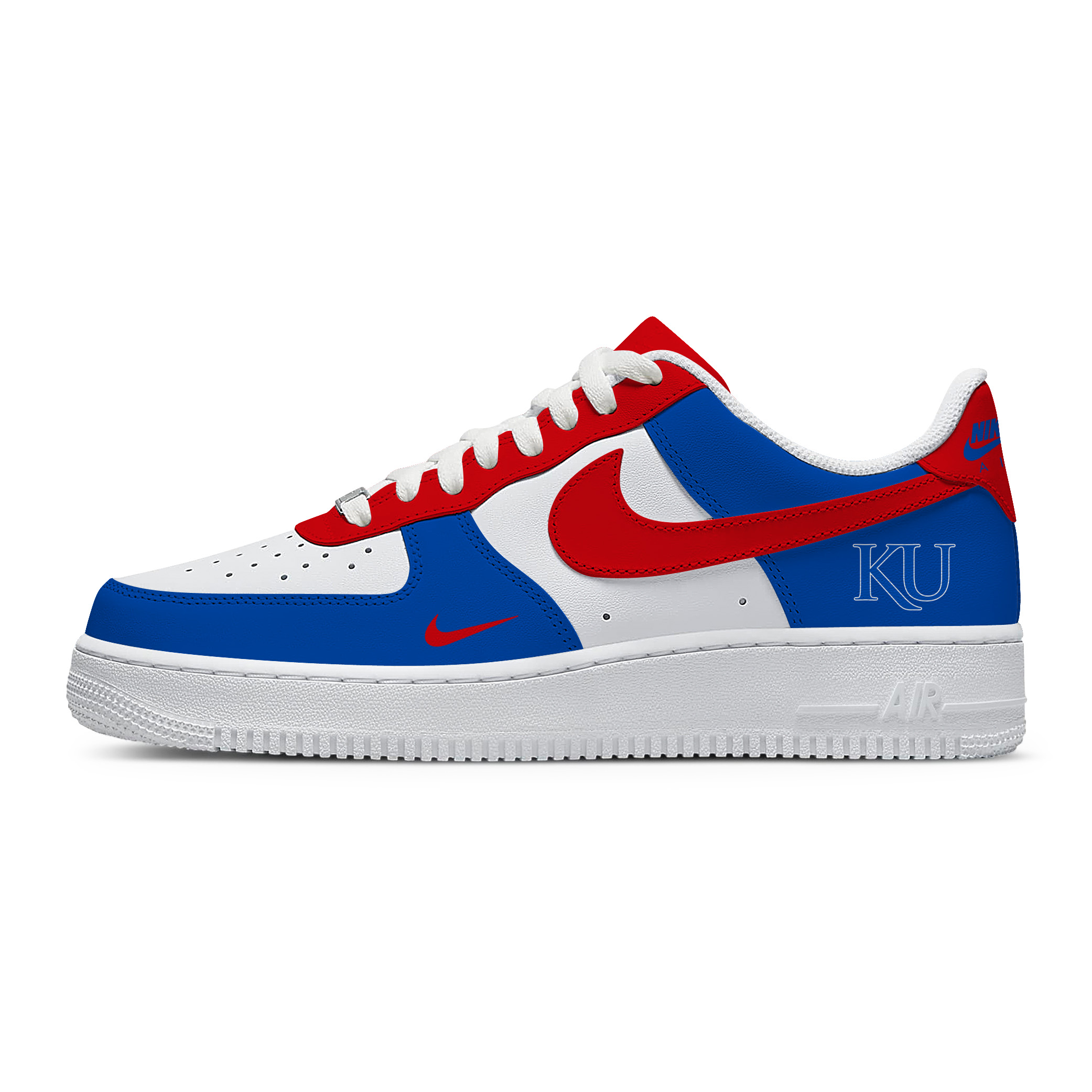 Custom Nike Air Force 1 Low x NCAA Kansas Jayhawks | Official Nike Collaboration